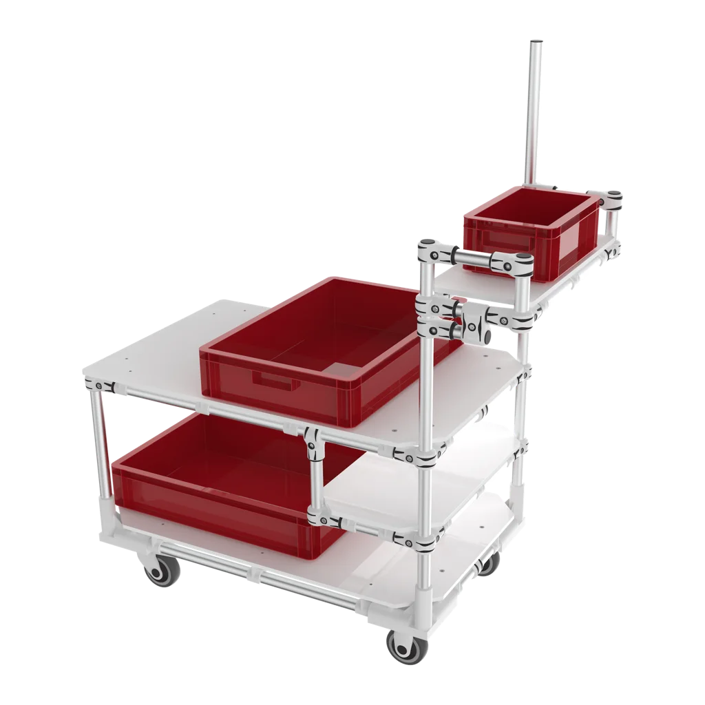 Customized push cart